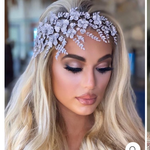 Elle Couture Bridal Headpiece - Picture 2 of 4